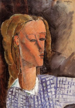 Retrato de Beatriz Hastings 1916 Amedeo Modigliani Pinturas al óleo